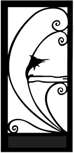 Marlin — line drawing