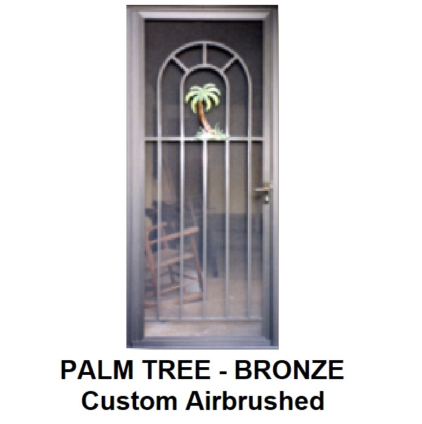 Palm Tree Bronze — finished door