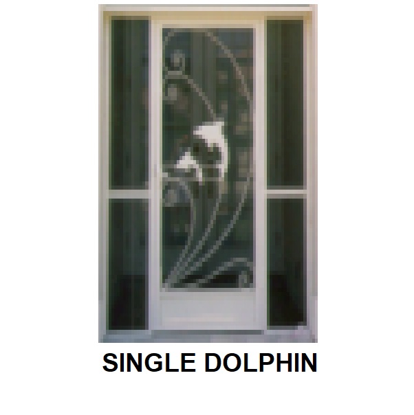 Dolphin — finished door