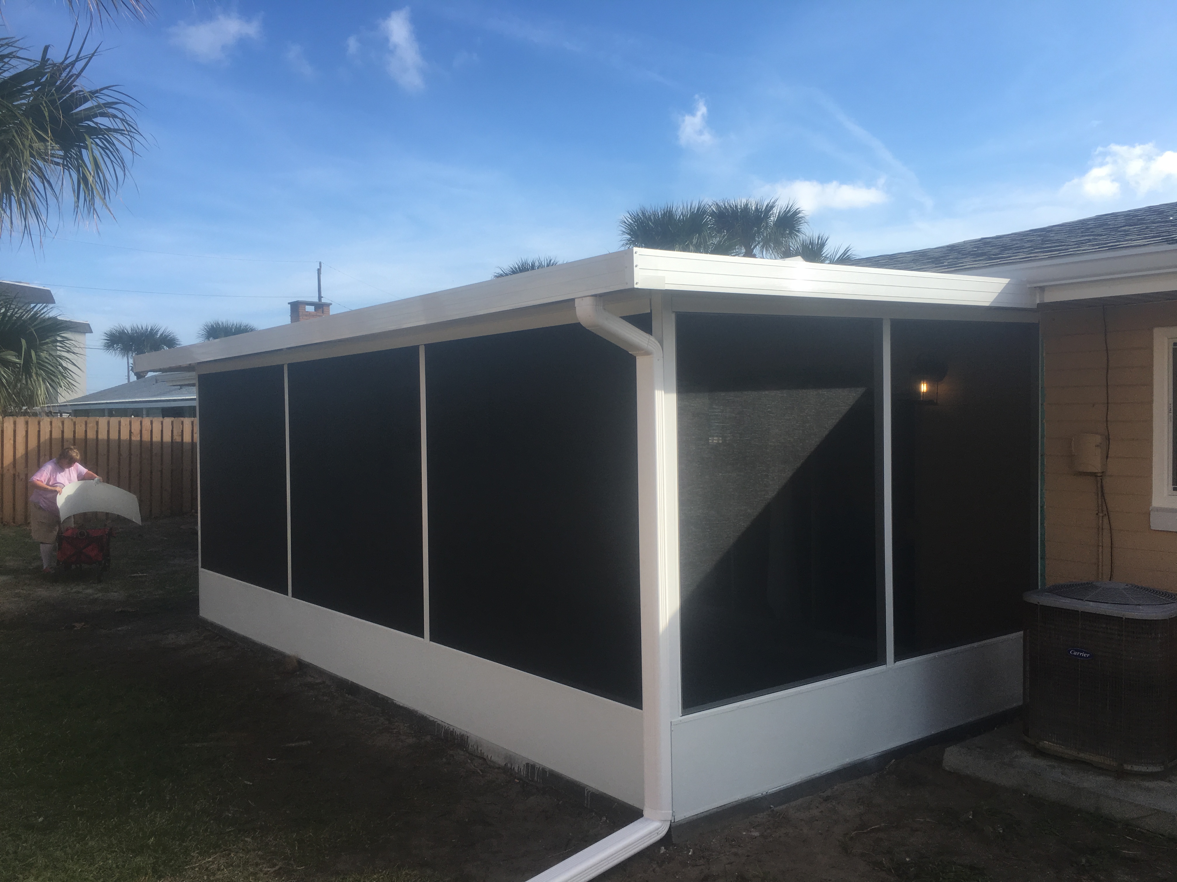 Florida Rooms project by AllTech Screening in Volusia & Central Florida #2